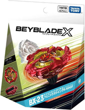 Load image into Gallery viewer, Takara Tomy Beyblade X BX-23 Phoenix Wing 9-60GF Metallic Red (with String Launcher)