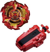 Load image into Gallery viewer, Takara Tomy Beyblade X BX-23 Phoenix Wing 9-60GF Metallic Red (with String Launcher)