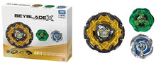 Load image into Gallery viewer, Takara Tomy Beyblade X CX-11 EmperorMight 3 Boosters Deck Set