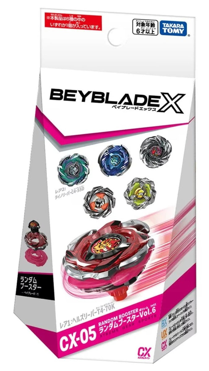 Takara Tomy Beyblade X CX-01 CX-02 CX-03 Booster Starter
