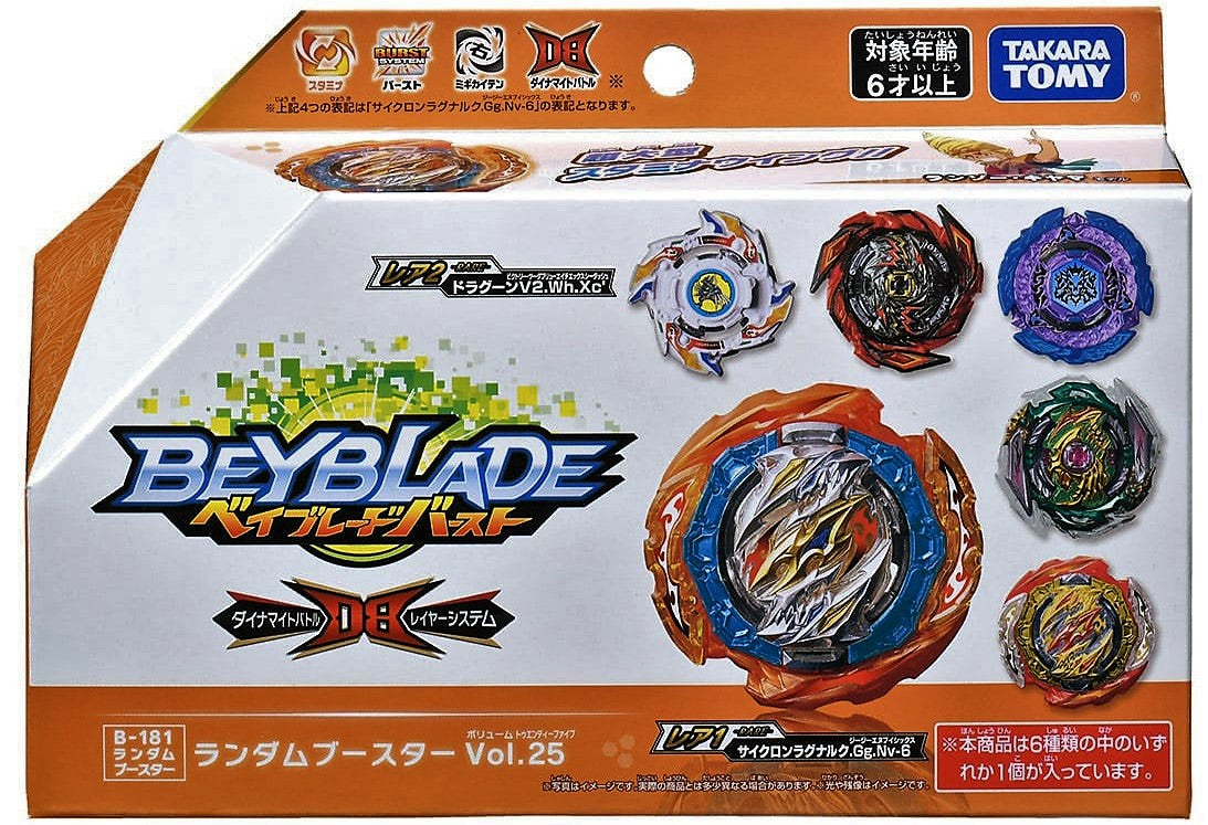 Takara Tomy Beyblade Burst B-181 01 Cyclone Ragnaruk Giga Never-6