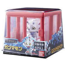 Load image into Gallery viewer, Bandai 2021 Digimon Ghost Game Digimon Gammamon Mini Figure w/ Cage