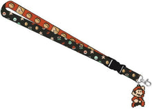 Load image into Gallery viewer, NINTENDO SUPER MARIO BREAKAWAY LANYARD W/ CHARM AND COLLECTIBLE STICKER