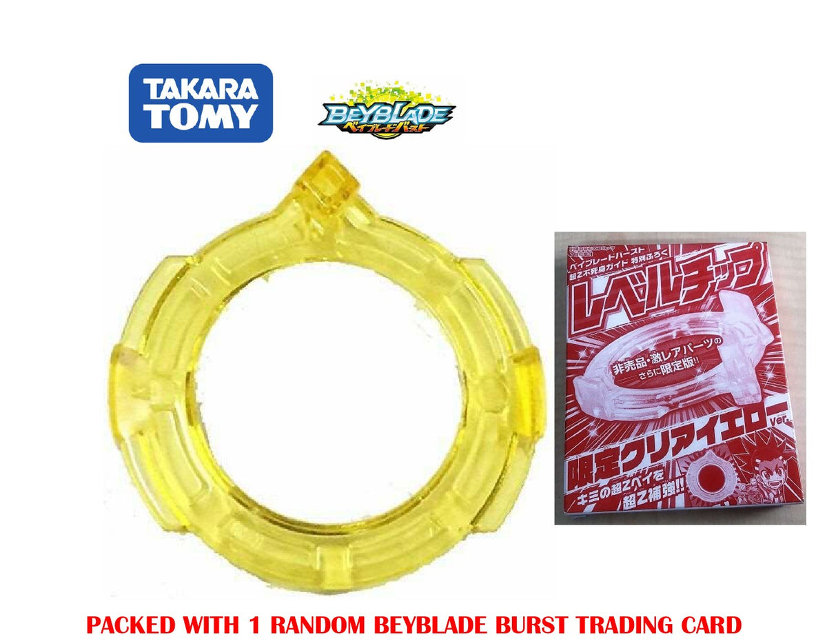 Takaratomy Beyblade Burst Level Chip Clear Gold Version