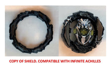 Load image into Gallery viewer, Takara Tomy Beyblade Burst B-173 08 Driger Vulcan 0 High Jaggy' with Black Infinite Shield