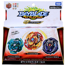 Load image into Gallery viewer, Takara Tomy Beyblade Burst B-149 GT Triple Booster Set (Dread Bahamut, Lord Spriggan, Slash Dragon)
