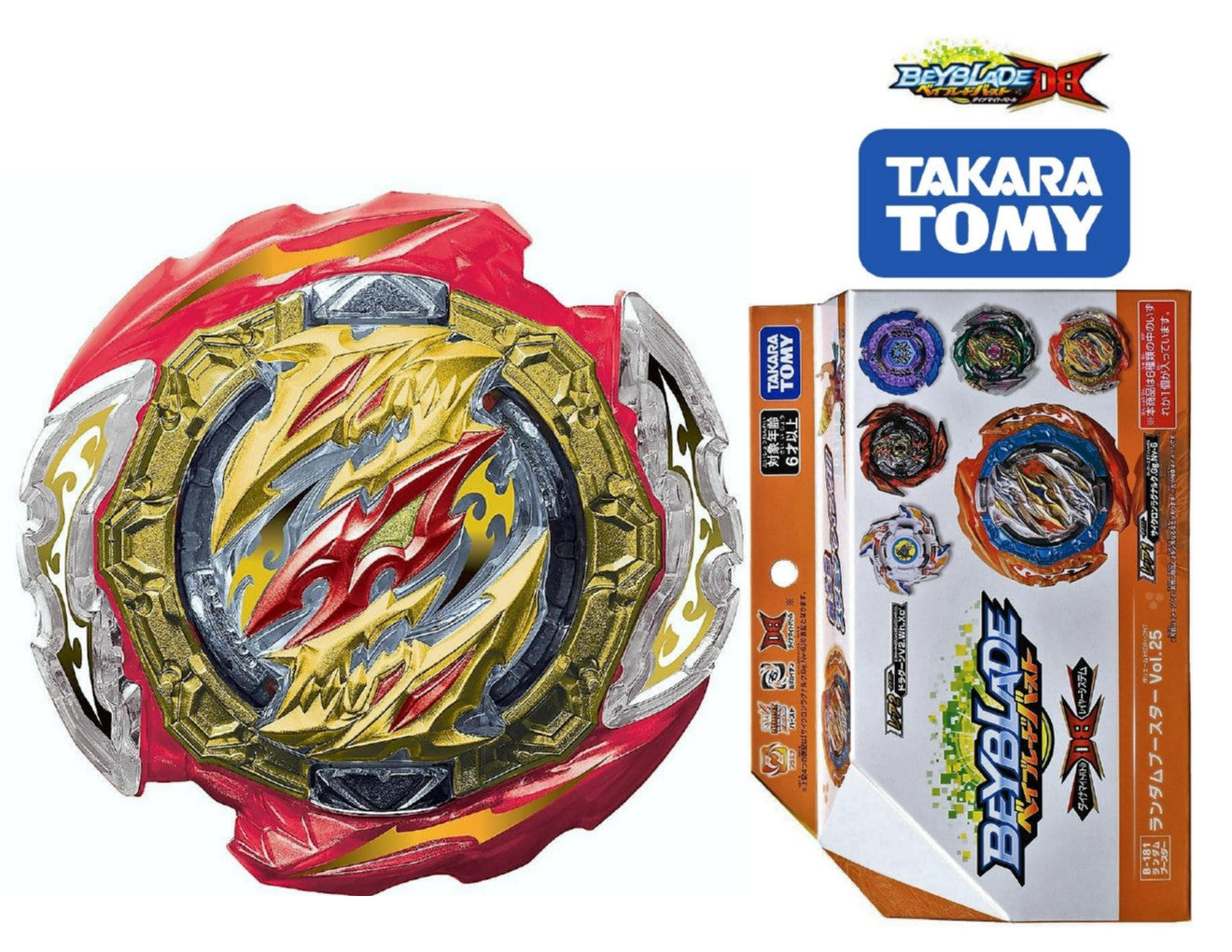 Takara Tomy Beyblade Burst B-181 02 Cyclone Ragnaruk Nexus Rise-2 ...