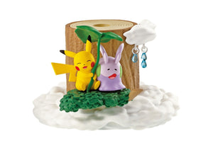 Re-Ment Pokemon Weather Forest -  Pikachu & Goomy