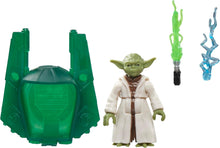 Load image into Gallery viewer, STAR WARS Epic World of Action Master Yoda, 4-Inch Scale Action Figure, Ship &amp; 2 Accessories
