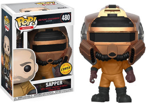 Funko Sapper (Chase Edition): Blade Runner 2049 x POP! Movies Vinyl Figure, packaged in a Pop protector