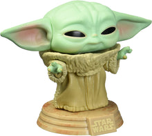 Load image into Gallery viewer, Funko Pop! Star Wars: Across The Galaxy - Grogu Using The Force, Amazon Exclusive in EcoTeck Pop Protector
