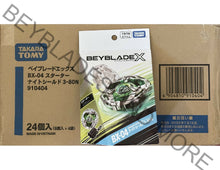 Load image into Gallery viewer, Takara Tomy Beyblade X BX-04 Starter Knight Shield 3-80N
