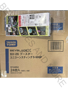 Takara Tomy Beyblade X BX-26 Unicorn Sting 5-60GP