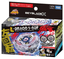 Load image into Gallery viewer, Takara Tomy Beyblade X BXG-07 Full Set Lightning L-Drago 1-60F (Upper Type &amp; Rapid Hit)
