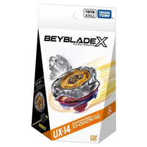 Takara Tomy Beyblade X UX-14 Starter ScorpioSpear 0-70Z