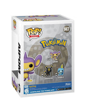 Load image into Gallery viewer, Pokemon Aipom Flocked Funko Pop! Vinyl Figure #947 - Funko Exclusive Specialty Series - Packaged in Pop Protector
