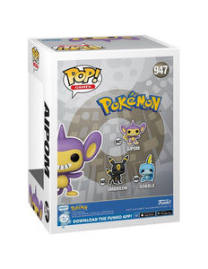 Pokemon Aipom Flocked Funko Pop! Vinyl Figure #947 - Funko Exclusive Specialty Series - Packaged in Pop Protector