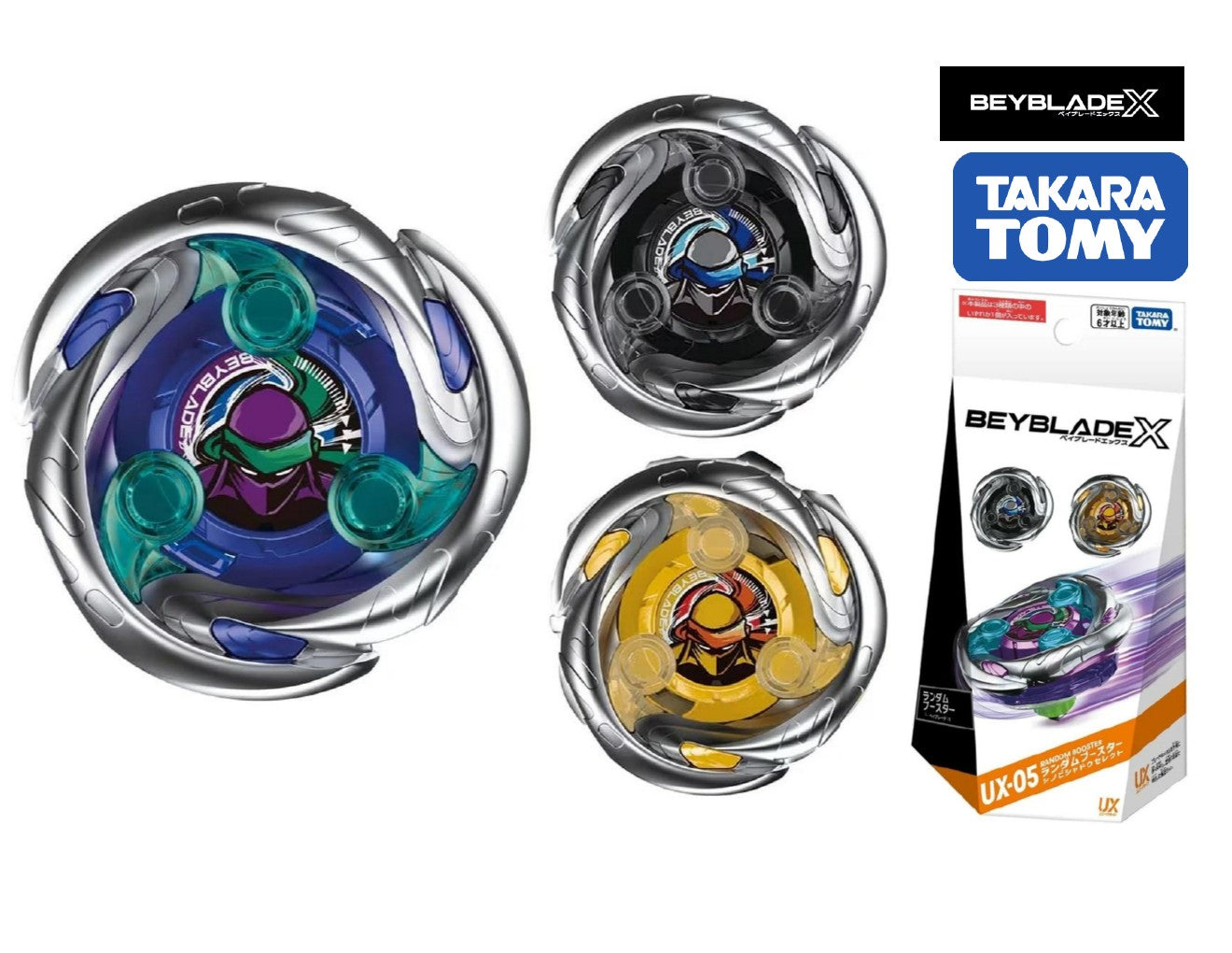 Takara Tomy Beyblade X UX-05 Shinobi Shadow Select 3