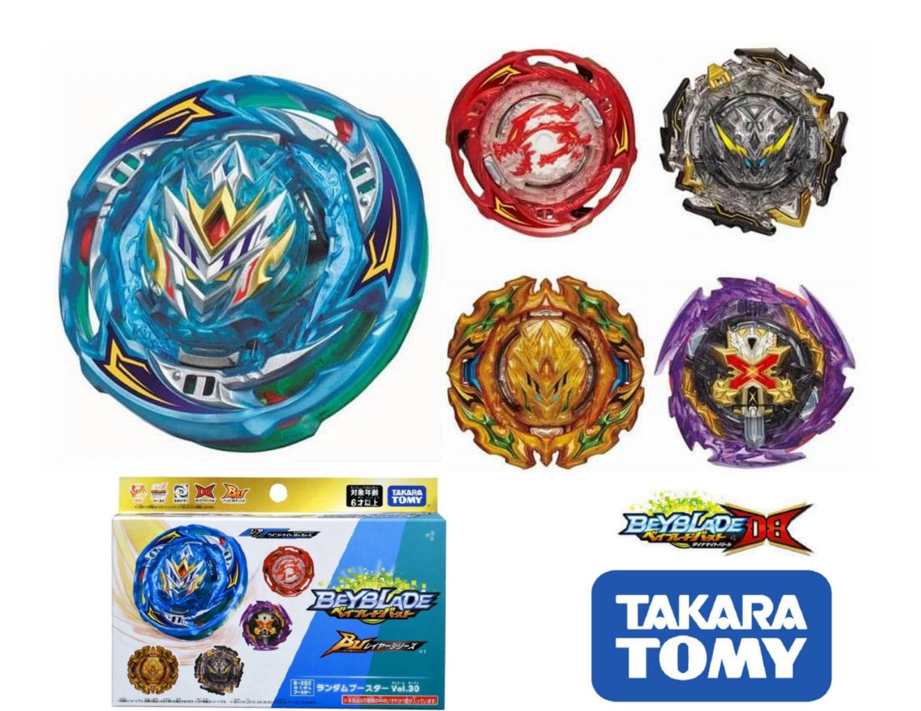 Takara Tomy Beyblade Burst Volume 30 Random Booster B-202 01