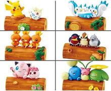 Load image into Gallery viewer, Re-Ment Pokemon Lineup! Connect! Nakayoshi Friends Cozy Afternoon -  Jigglypuff &amp; Igglybuff
