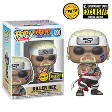 Load image into Gallery viewer, Funko Pop! Animation: Chase Naruto Shippuden - Killer Bee EE Exclusive Vinyl Figure Packaged in Pop Protector #1200
