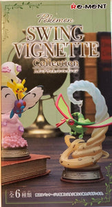 Re-Ment Pokemon Swing Vignette Decorative Miniature Figurines (Mew)