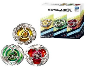 Takara Tomy Beyblade X BX-08 3 on 3 Deck Set