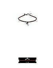 SUICIDE SQUAD HARLEY QUINN DIAMOND CHARM CHOKER (WITH TRACKING)