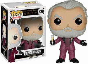 Funko POP! Movies The Hunger Games, President Snow Vinyl Figure #229 Vaulted!