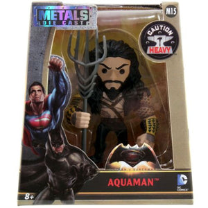 DC Comics Metals Die-Cast AQUAMAN (M15) Toy Figure, 4" (Sold Out)