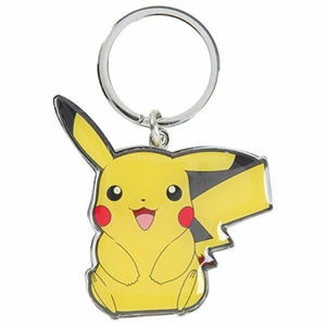 Tomy Pokémon Pikachu Metal Keychain/BACKPACK CLIP WITH TRACKING