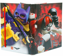 Load image into Gallery viewer, LEGO Batman Movie Harley Quinn Batgirl Hardbound Journal (Retired)
