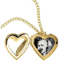 Load image into Gallery viewer, Suicide Squad Harley Quinn 18k Gold Plated &quot;Daddy&#39;s Little Monster&quot; Heart Locket
