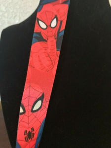 Spiderman Comic Lanyard with Medallion