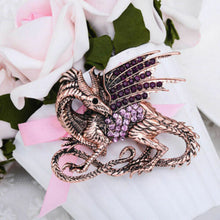Load image into Gallery viewer, GAME OF THRONES TARGARYEN DROGON DRAGON BROOCH PIN IN GIFT BOX
