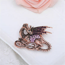 Load image into Gallery viewer, GAME OF THRONES TARGARYEN DROGON DRAGON BROOCH PIN IN GIFT BOX
