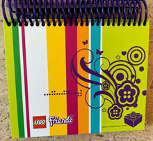 Load image into Gallery viewer, LEGO Friends Notebook with Letter Studs 850595 (RETIRED)
