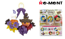 Load image into Gallery viewer, Re-ment Pokemon Christmas Wreath Collection Litwick &amp; Pumpkaboo MiniFigure
