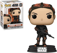 Load image into Gallery viewer, Funko POP! Star Wars: The Mandalorian #483 - Fennec Shand Funko Vinyl Figure Packaged in 0.50 mm EcoTek Pop Protector
