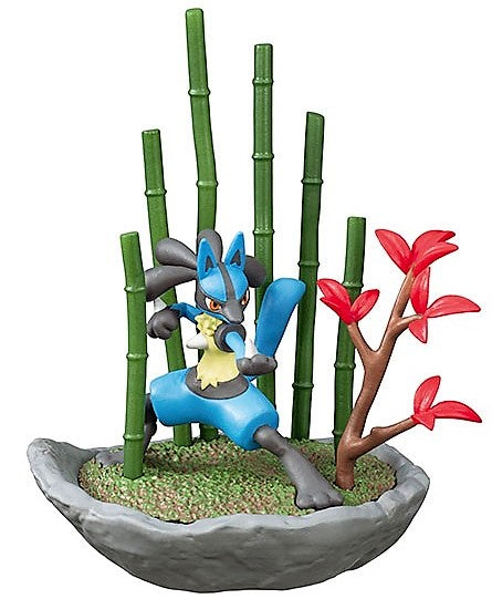 Re-Ment Pokemon Bonsai Collection Lucario Action Figure #6 (Japan Import)