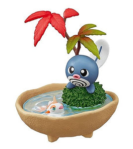 Re-Ment Pokemon Bonsai Collection Poliwag and Goldeen Action Figure #4 (Japan Import)