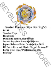 Load image into Gallery viewer, Takara Tomy  Beyblade Burst B-191 Savior Pegasus Giga Bearing&#39;-3
