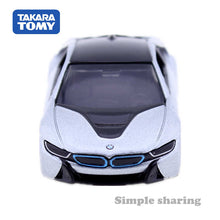 Load image into Gallery viewer, Takara Tomy TOMICA 1/61 #17 BMW i8 Diecast Car (Silver) (Japan Import)
