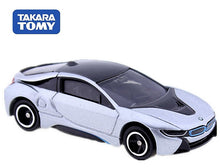 Load image into Gallery viewer, Takara Tomy TOMICA 1/61 #17 BMW i8 Diecast Car (Silver) (Japan Import)

