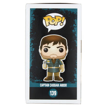 Load image into Gallery viewer, Funko Pop! Star Wars Rogue One # 139 Captain Cassian Andor Vinyl Figure - Packaged in Pop Protector)
