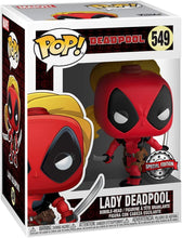 Load image into Gallery viewer, Funko Pop! Marvel Lady Deadpool 549 Special Edition Packaged in Pop Protector
