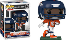 Load image into Gallery viewer, Funko POP NFL (164) : Broncos - Jerry Jeudy (Home Uniform) Packaged in 0.50 mm EcoTek Pop Protector
