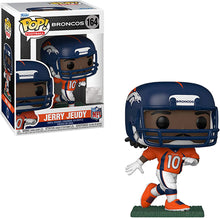 Load image into Gallery viewer, Funko POP NFL (164) : Broncos - Jerry Jeudy (Home Uniform) Packaged in 0.50 mm EcoTek Pop Protector

