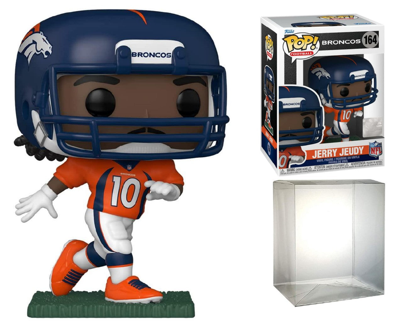 Funko Pop! NFL: Broncos - Jerry Jeudy (Home Uniform)