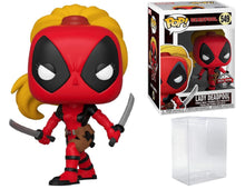Load image into Gallery viewer, Funko Pop! Marvel Lady Deadpool 549 Special Edition Packaged in Pop Protector
